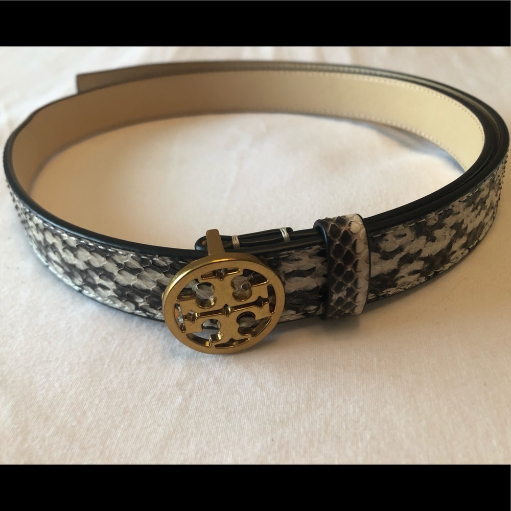 Tory Burch Snakeskin Belt sz Medium